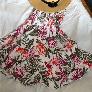 White spaghetti strap dress